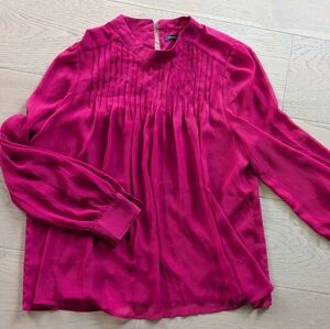 Banana Republic Fuchsia Blouse